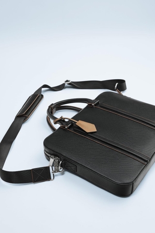 ZR Saffiano briefcase