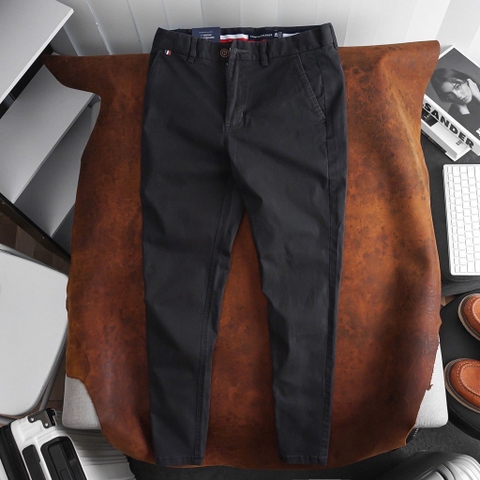 Quần kaki dài Nam Tommy màu đen