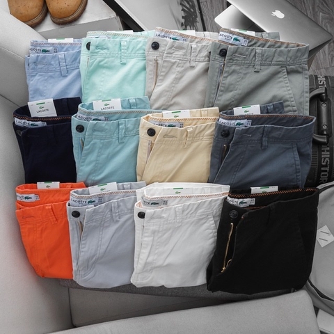 Quần short kaki Lacoste