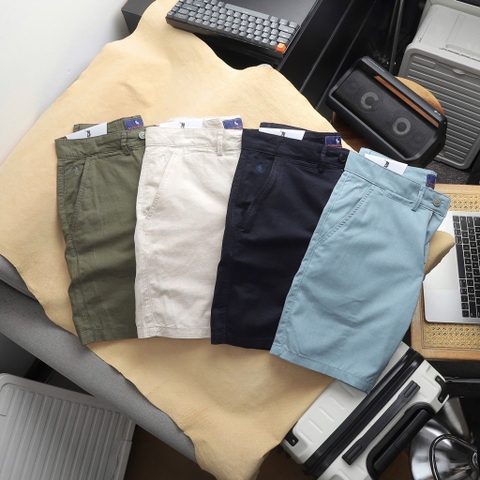 Quần shorts Nam vải Linen