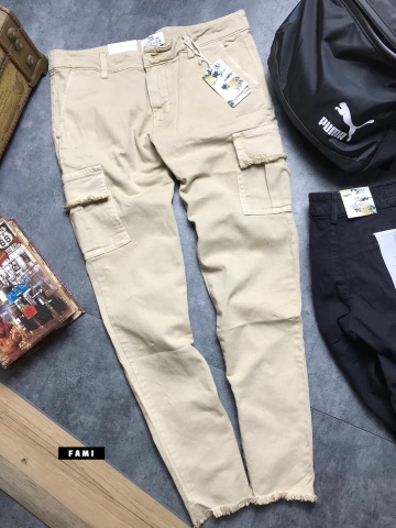 quần kaki túi hộp