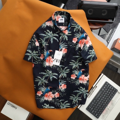 Áo sơ mi Nam flora mẫu mới 2025