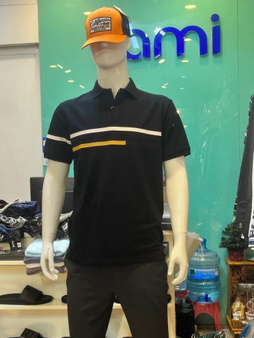 Áo polo Fami coton cá sấu in họa tiết mẫu 2003, có bigsize