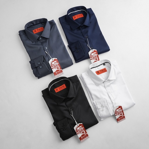 Sơmi Trắng dài tay Nam, có bigsize