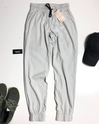 Quần jogger linen  sale