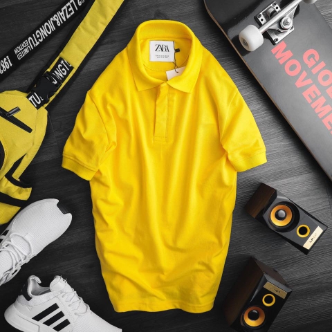 áo polo zara cotton