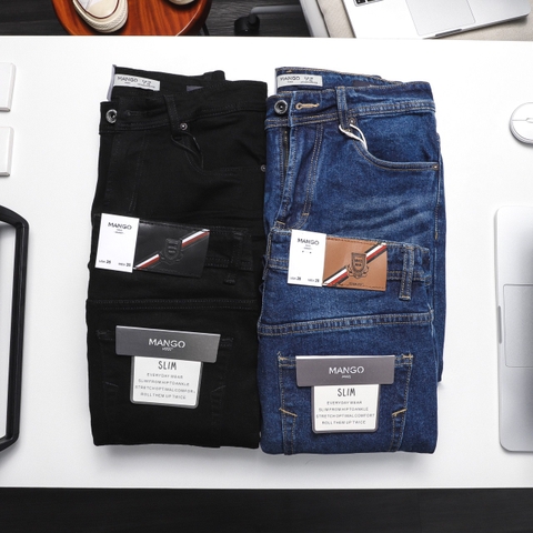 Quần jean Mango slimfit
