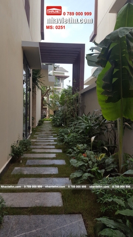 Thiết kế sân vườn Biệt thự 05 Gamuda Gradens Hoàng Mai - Hà Nội