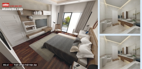 Thiết kế Thi công Nội thất Model 2024. (NT 0221)