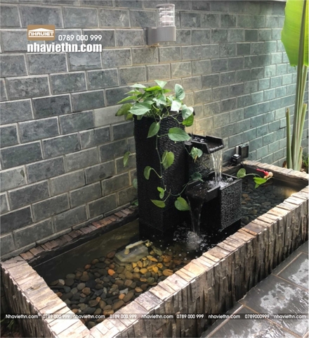 Bể cảnh - Thác nước