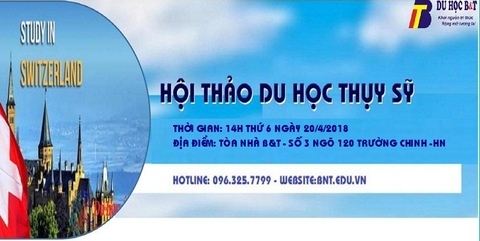 HỘI THẢO HỌC BỔNG THỤY SĨ 2018