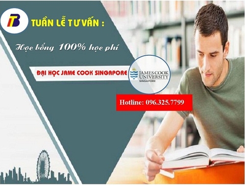 HỘI THẢO HỌC BỔNG SNGAPORE 100% HỌC PHÍ 2018- ĐẠI HỌC JAMES COOK