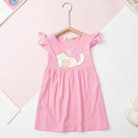 H539 Váy cotton trẻ em - V02 2/12 (Ri6)