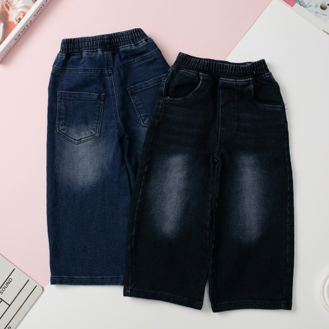 HY4 Quần bò suông BG 4/12 (Ri5) PH975
