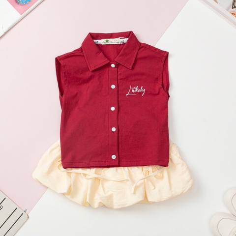 HY5 Bộ thời trang trẻ em - F02_2/10 (Ri5) PH1119 chân váy bí