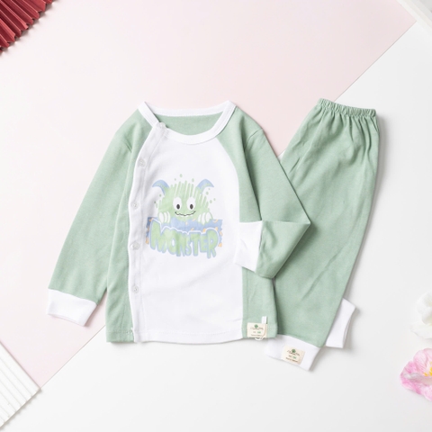 H578 Bộ cotton trẻ em - bé gái 9/36 (Ri5) ĐG007