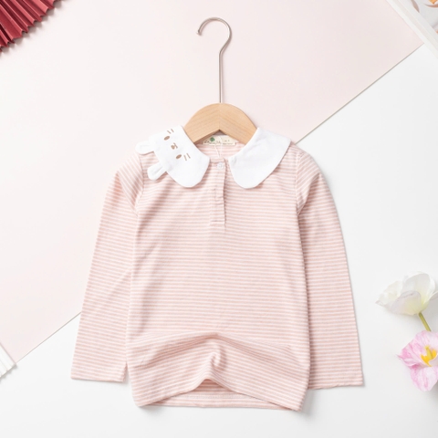 H596 Áo thời trang trẻ em - ĐA02 4/7 (Ri4) Cổ mèo