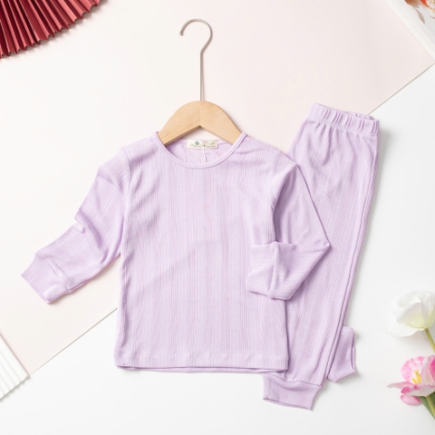 H600 Bộ cotton trẻ em - bé gái G002 2/10 (Ri5) Cổ không ren