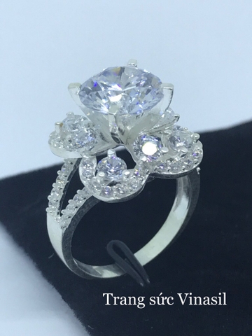 Nhẫn bạc nữ