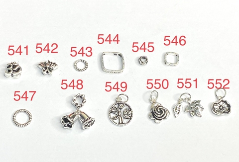 CHARM BẠC TREO 