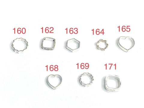 CHARM BẠC THÁI KHUNG ĐỦ LOẠI