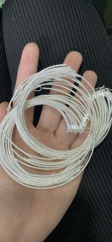 Vòng lõi xoắn tay handmade cỡ 2 AT001