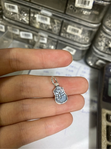 Charm hình người tuyết treo đay nặng A489