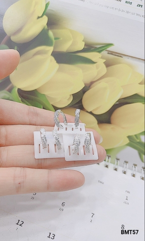 BÔNG TAI BẠC TA NỮ CỰC XINH