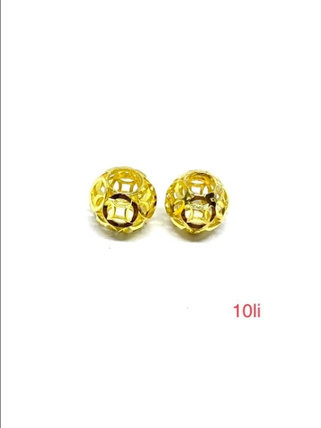 Bi phay kim tiền 10li vàng 10k BVT0343
