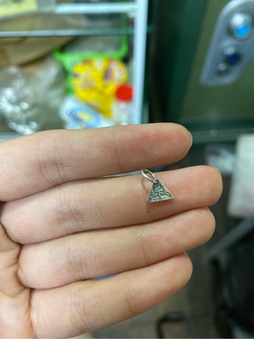 Charm hình tam giá treo chữ Phúc A486