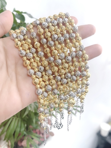 LẮC TAY BẠC XI VÀNG