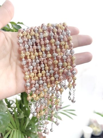 LẮC TAY BẠC XI VÀNG
