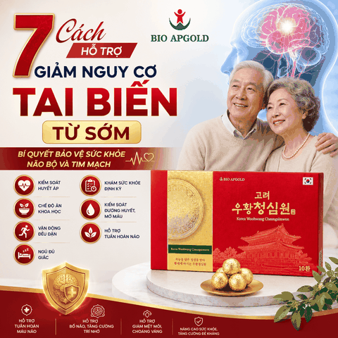 7 Cách Hỗ Trợ Giảm Nguy Cơ Tai Biến Từ Sớm – Bí Quyết Bảo Vệ Sức Khỏe Não Bộ Và Tim Mạch