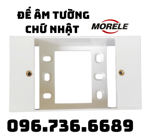 ĐẾ ÂM CHỮ NHẬT MORELE