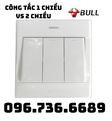 CÔNG TẮC BA BULL - GONGNIU