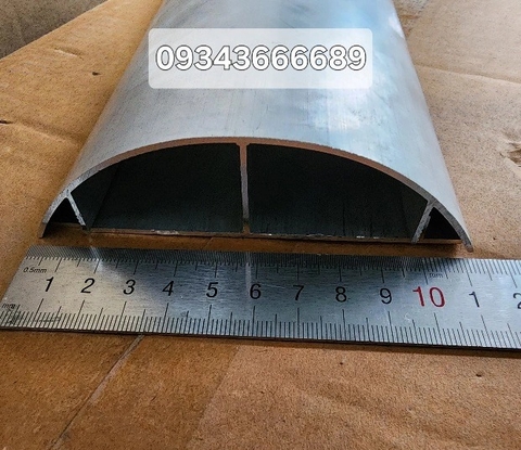 Ghen Nhôm bán Nguyệt D120 Chống cháy