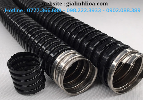 Ống ruột gà lõi thép bọc nhựa PVC - D50 (2