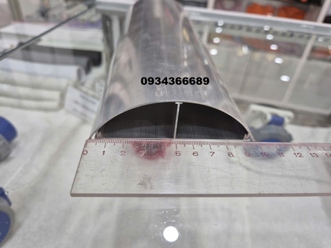 Ghen Bán Nguyệt Nhôm D100x28