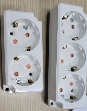 Ổ cắm điện DC 1212, ổ 3 Hàn Quốc