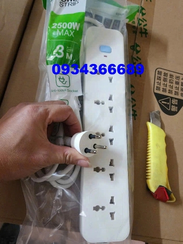 Ổ cắm điện Gongniu- GNVN- N1050 phích 3 chân