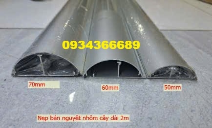 Ghen Bán Nguyệt Nhôm D70x25