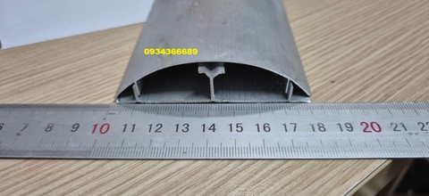 Ghen Bán Nguyệt Nhôm D80x20
