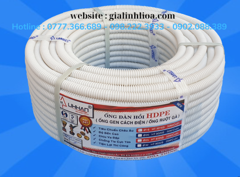 Ống ruột gà màu đen Phi 16 - 20 - 25 - 32 - 40
