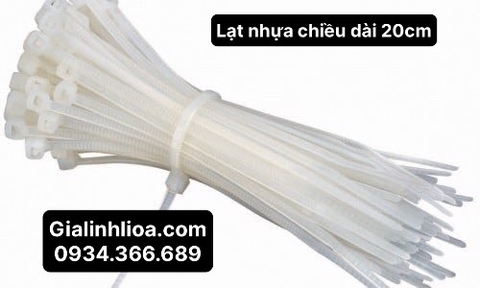 Lạt nhựa 20cm (Dây rút nhựa)