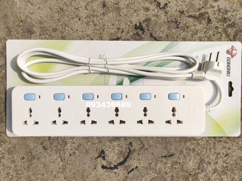 Ổ cắm điện đa năng GONGNIU N3060