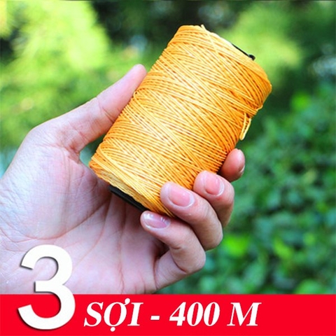 DÂY THẢ DIỀU - DÂY XOẮN 3 SỢI - CUỘN 400M