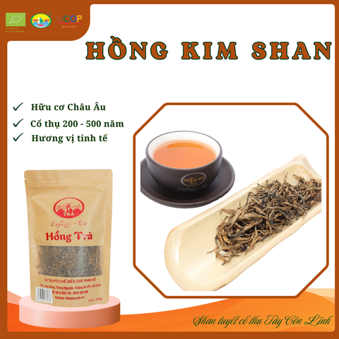 KIM SHAN TRÀ - BÚP HỒNG TRÀ SHAN CỔ THỤ