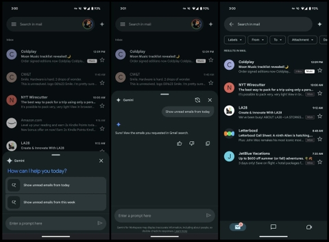 Google triển khai Gmail Q&A trên Android: Cách mới để tìm hộp thư đến với Gemini