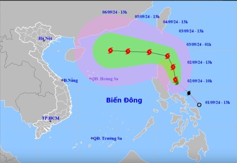 Bão Yagi có thể giật cấp 14, yêu cầu các tỉnh khẩn trương ứng phó