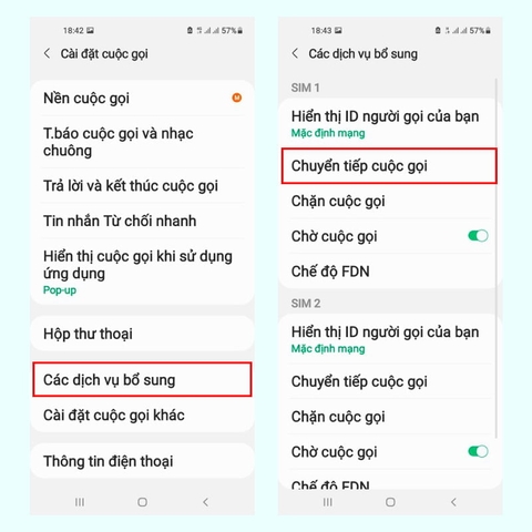 Hướng dẫn cài đặt chuyển tiếp cuộc gọi trên iOS và Android